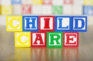 Blocks That Say Child Care